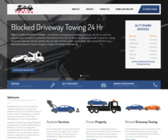 Hookandgotowing.com(NYC Towing Company) Screenshot