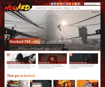 Hookedmagazin.de(On video games) Screenshot