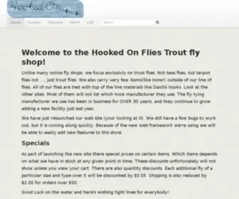 Hookedonflies.com(Hookedonflies) Screenshot