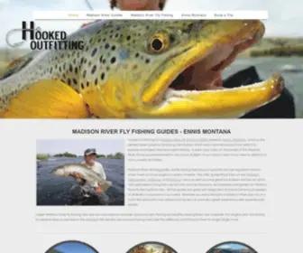 Hookedoutfitting.com(Madison River Fishing Guides) Screenshot