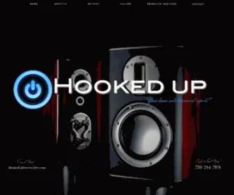 Hookedupdenver.com(Hooked Up Home Theater) Screenshot