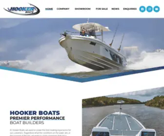 Hookerboats.com(Hooker Boats) Screenshot