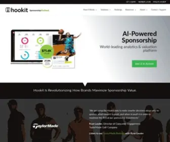 Hookit.com(Sports Sponsorship Analytics and Evaluation Platform) Screenshot