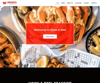 Hookreel.com(Hook & Reel) Screenshot