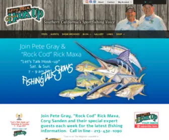 Hookup1090.com(Southern California's Sportfishing Voice) Screenshot