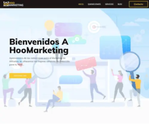 Hoomarketing.com(Servicios de Redacción de Contenidos) Screenshot