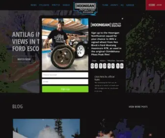 Hooniganracing.com(Hoonigan Racing Division) Screenshot