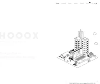 Hooox.com(Real estate marketing & communication) Screenshot