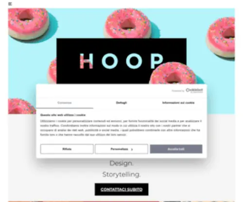 Hoopcommunication.it(Agenzia web marketing e comunicazione) Screenshot