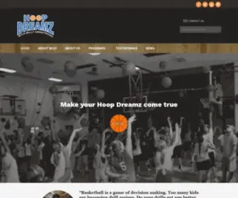 Hoopdreamz.org(Hoop Dreamz) Screenshot