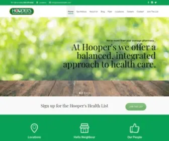 Hoopershealth.com(Some traditions just grow stronger with time) Screenshot