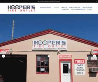 Hooperstireoutlet.com(Hooper's Tire Outlet) Screenshot