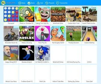 Hoopgame.net(Free Online Games) Screenshot