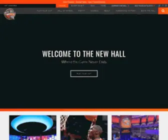Hoophall.com(The Naismith Memorial Basketball Hall of Fame) Screenshot