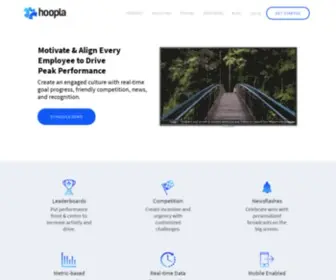 Hoopla.net(Hoopla's platform) Screenshot