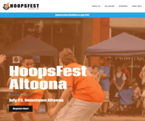 Hoopsfest.net(Largest 3) Screenshot