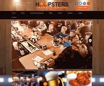 Hoopsterssportsbar.com(Hoopsters) Screenshot