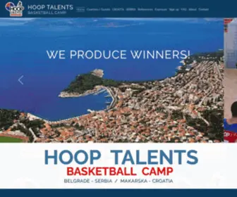 Hooptalents.com(Hoop Talents Basketball Camps) Screenshot