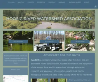 Hoorwa.org(Hoosic River Watershed Association) Screenshot