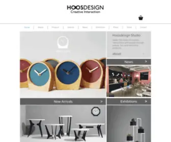 Hoosdesign.com(HOOSDESIGN-Creative Interaction 제품디자인) Screenshot