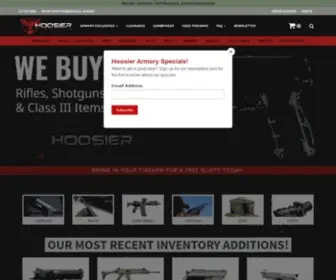 Hoosierarmory.com(Hoosier Armory) Screenshot
