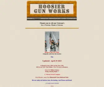Hoosiergunworks.com(Hoosier Gun Works) Screenshot