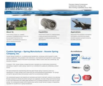 Hoosierspring.com(Hoosier Spring Company) Screenshot