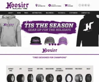 Hoosiertire.com(Hoosier Racing Tires) Screenshot