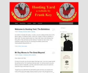 Hootingyard.org(Hooting Yard) Screenshot