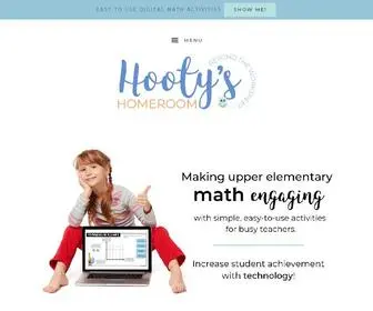 Hootyshomeroom.com(Hooty's Homeroom) Screenshot