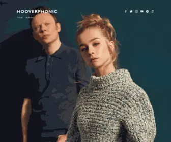 Hooverphonic.com(Home) Screenshot