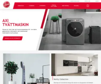 Hoover.se(Hoovers officiella webbsida) Screenshot