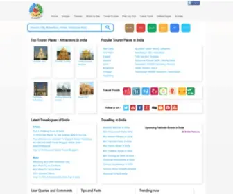 Hoparoundindia.com(About India Travel Guide) Screenshot