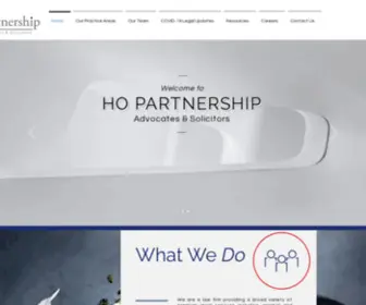 Hopartnership.com(Ho Partnership) Screenshot