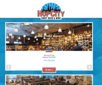 Hopcitybeer.com(Hop City) Screenshot