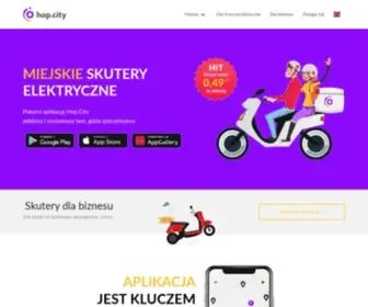 Hop.city(Skutery elektryczne na minuty) Screenshot