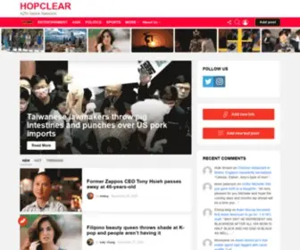 Hopclear.com(AZN News Network) Screenshot