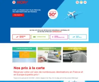 Hop.com(Découvrir la France avec Air France) Screenshot