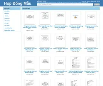 Hopdongmau.com(Mẫu) Screenshot