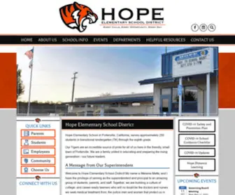 Hope-ESD.org(Hope ESD) Screenshot