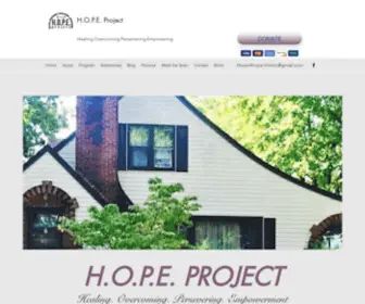 Hope-Project.org(H.O.P.E. Project) Screenshot
