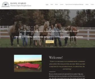 Hope-Stables.com(Home) Screenshot