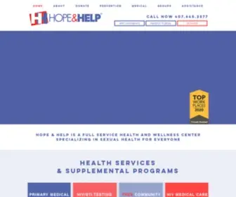 Hopeandhelp.org(Hope & Help) Screenshot