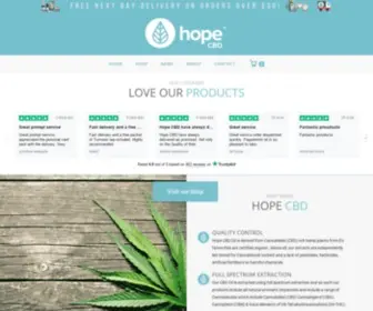 Hopecbd.com(Buy CBD Oil Online) Screenshot