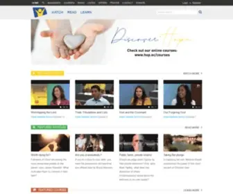 Hopechannel.com(Hopechannel) Screenshot
