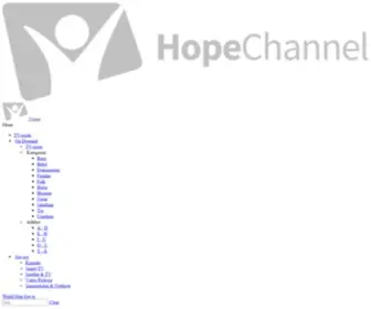 Hopechannel.no(Hope Channel Norge) Screenshot
