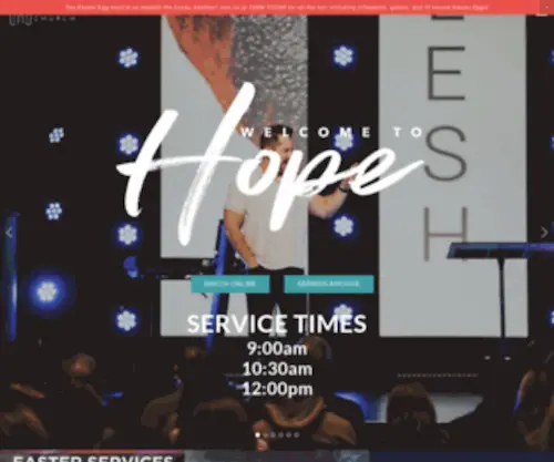Hopechristianchurch.com(Hope Christian Church) Screenshot
