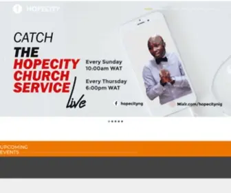 Hopecityng.org(Hopecity International Church) Screenshot