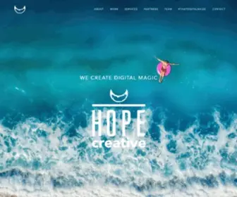 Hopecreative.co(Hope Creative Agency) Screenshot