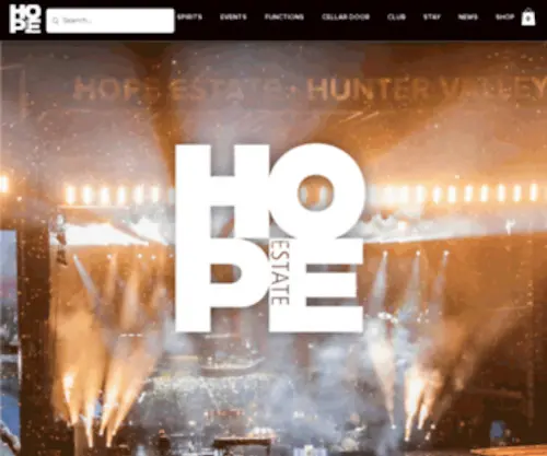 Hopeestate.com.au(Hope estate) Screenshot